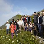 Excursion, Fellows hiking, group picture