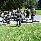 Excursion to the shelters of "Artillery Fort Magletsch" near Sargans, led by G. Carmine, Director Neue Kunst Halle St. Gallen