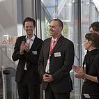 Nominator`s Day, J. Steiner, Director Zentrum Paul Klee and E. Knobloch, Manager Sommerakademie