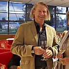 Peter Fischer (Director Zentrum Paul Klee) and Jacqueline Burckhardt (Director SAK)