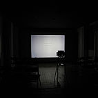 The Wandering Chief (1880-1891), slide projection, 33', installation view at Sala Bébé-Avenida, Lisbon, Portugal, 2009