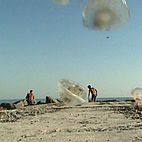 “Seacoast”, one channel video, Mykola Ridnyi, 2008