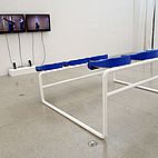 Im Training, 2010, Anna Witt, installation view Secession Vienna